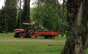 Entretien et tonte des espaces verts au Domaine de Saint-Paul