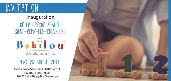 Inauguration crèche Babilou Saint-Rémy au Domaine de Saint-Paul