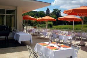 Terrasse la Rotonde Domaine de Saint Paul