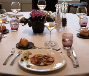 Restaurant La Rotonde - Gastronomie au Domaine Saint Paul - Table