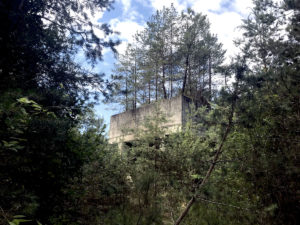 Ancien laboratoire recherche mécanique des sols, e blockhaus Domaine Saint-Paul