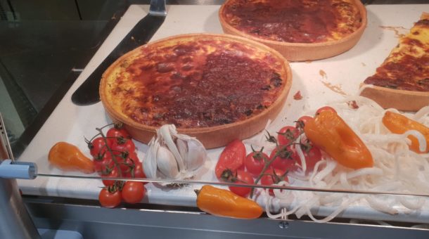 Jeudi végétarien au restaurant Le Sept du Domaine Saint-Paul - tarte aux legumes