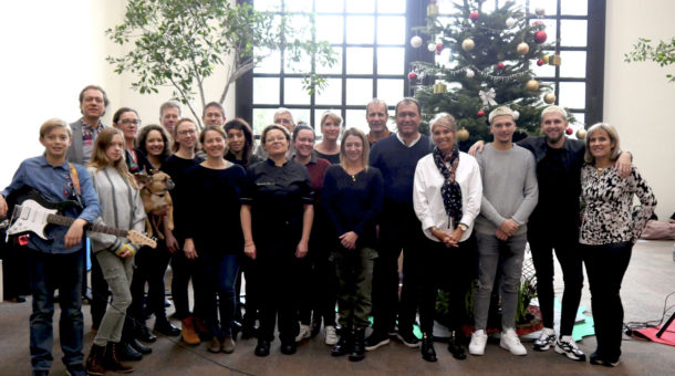 Noel solidaire au Domaine de Saint-Paul, équipe des bénévoles